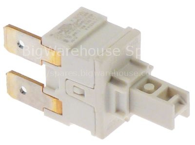 Switch 1NO 250V 16A connection male faston 6.3mm ambient tempera