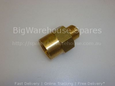 RACCORDO ø 3/8"F-1/4"M