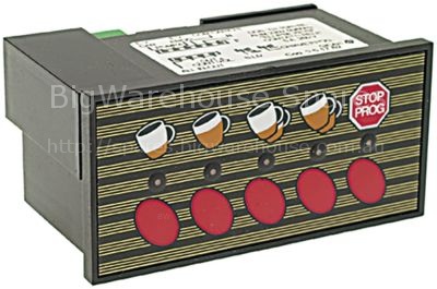 Switch combination PUSH-BUTTON PANEL TH 120V DIVINA