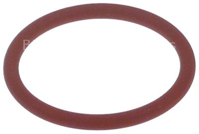 O-ring silicone thickness 3mm ID ø 30mm Qty 1 pcs