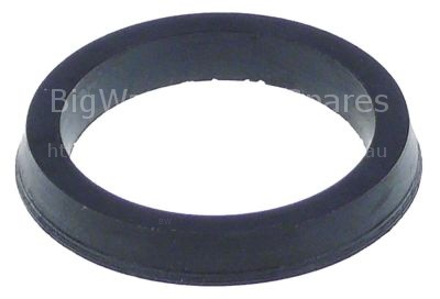 Gasket ED ø 52mm H 7mm rubber int. ø 1 38mm