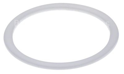 Gasket D1 ø 61mm D2 ø 73mm thickness 2mm PTFE