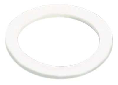 Flat gasket PTFE ED ø 52mm ID ø 41mm thickness 2mm size 1¼" Qty