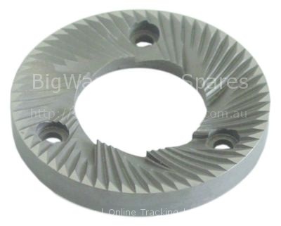 Grinding burrs pair turn direction right D1 ø 80mm ID ø 41mm H 1