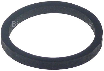 Flat gasket EPDM ED ø 40mm ID ø 34mm thickness 4mm Qty 1 pcs