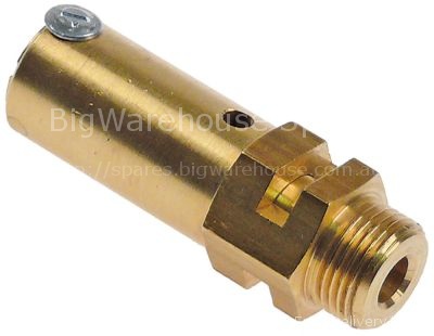 Safety valve connection 3/8" triggering pressure 1,8bar approval