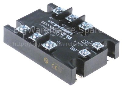 Solid state relay CRYDOM 3 phase 50A 530V 4-32VDC L 105mm W 74mm