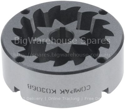 Grinding burrs pair turn direction right D1 ø 68mm suitable for