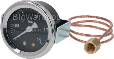 Manometer BOILER PRESSURE GAUGE ø 49 mm 0÷2.5 bar
