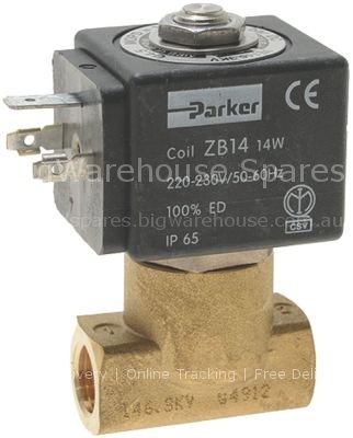 Solenoid valve SOLEN. VALVE PARKER 2 WAYS 230V 50/60Hz