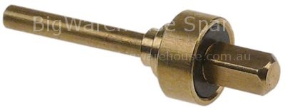 Valve group outflow L 543mm ED  16mm shaft  45mm brass