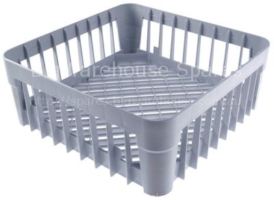 Mix basket L 380mm W 380mm H 150mm mesh type wide-meshed