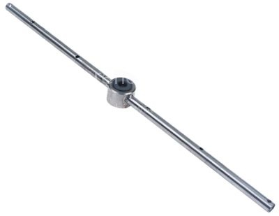 Rinse arm L 480mm nozzles 6 mounting ø 12mm mounting pos. upper/