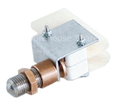 Microswitch with plunger thread M12 thread L 14mm 250V 12A 2CO c