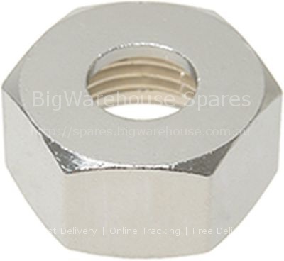 Nut CHROME-PLATED NUT FOR TAP