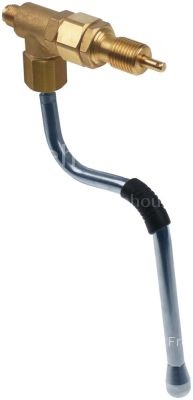 Steam tap inlet 1/4" thread Tr18x2