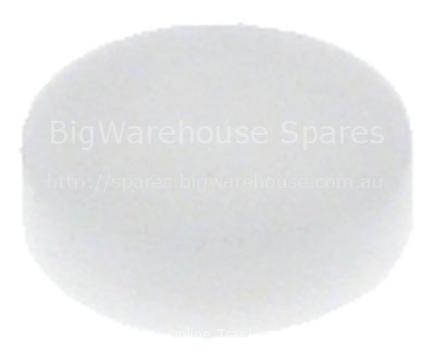 Sealing disc D1 ø 7mm thickness 2mm PTFE for steam-/water-tap