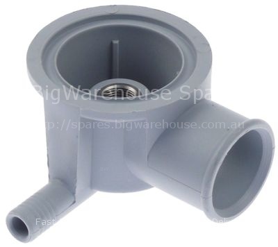 Wash arm support mounting pos. upper