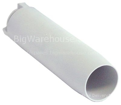 Overflow pipe L 140mm ø 35mm