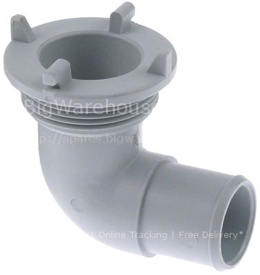 Drain fitting thread 1½" hose ø 33mm