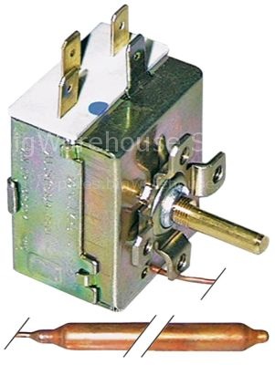 Thermostat t.max. 86°C temperature range 0-86°C 1-pole 1CO 16A p