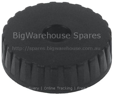 Screw cap for drain tap H 11,5mm ø 39mm suitable for BONAMAT for