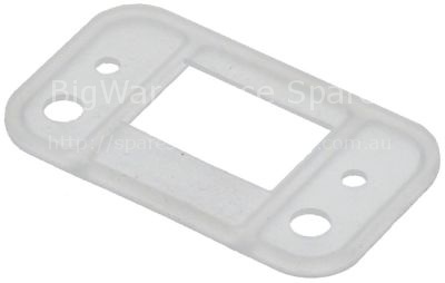 Gasket L 68,5mm W 40mm hole ø 7mm thickness 4mm suitable for BON