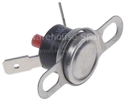 Bi-metal safety thermostat hole distance 30mm switch-off temp. 1