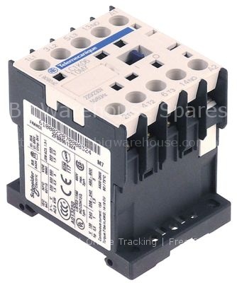 Power contactor resistive load 20A 230VAC (AC3/400V) 9A/4kW main