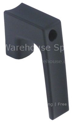 Handle L 100mm W 55mm hole distance 30mm mounting pos. left/righ