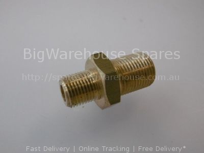 BRASS CONNECTION 1/8 "- M12x1