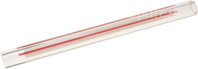 Glass panel LEVEL GLASS ø 10x120 mm SILK-SCREEN PRIN