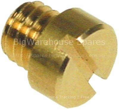 Cylinder head bolt thread M8 thread L 6mm brass Qty 1 pcs intake