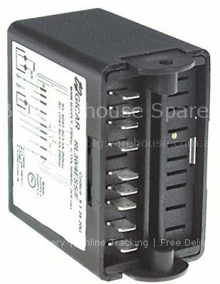 Level relay 250V voltage AC 50/60Hz 5/5A connection male faston