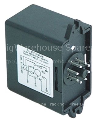 Level relay 230V voltage AC 50/60Hz 8-pole 5A connection plug-in