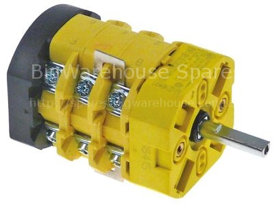 Rotary switch 3 0-1-2 sets of contacts 6 type PX201841S 690V 20A