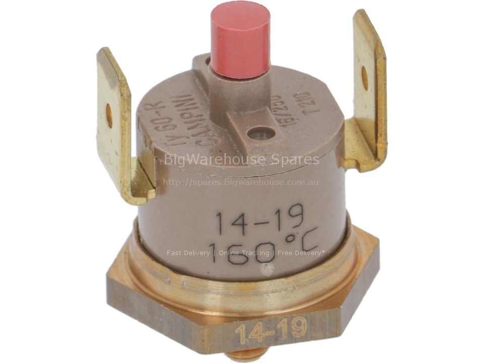 CONTACT THERMOSTAT 160°C 16A 250V M4