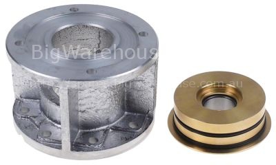 Bearing block for evaporator kit with holder mounting pos. lower