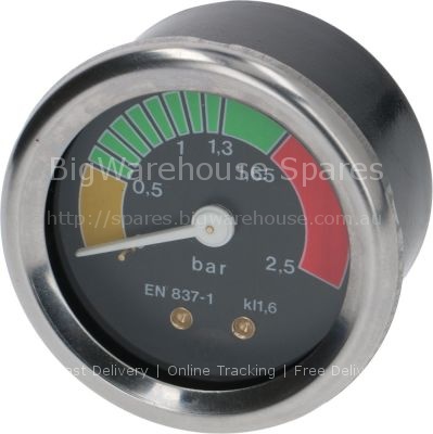 Manometer BOILER PRESSURE GAUGE ø 52 mm 0÷2.5 bar