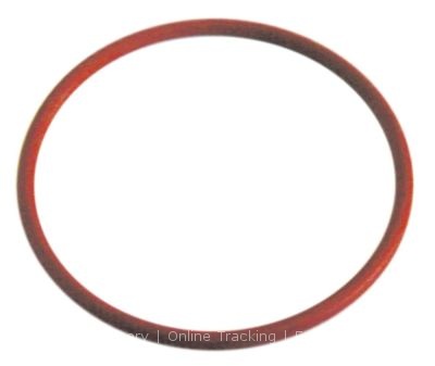 O-ring silicone thickness 3,53mm ID ø 74,61mm Qty 1 pcs