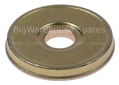 Water dispersion ø 56/58mm H 10mm 1 holes hole ø 16mm brass