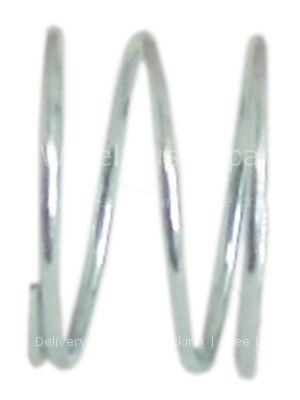 Compression spring ø 35,2mm L 22mm wire gauge ø 2mm