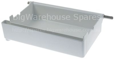 Sump for ice maker L 310mm W 205mm H 85mm