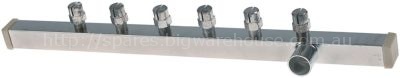 Spray arm L 330mm nozzles 6 for ice-cube type M
