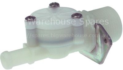 Solenoid valve single straight inlet 3/4" input 10-12l/min outpu