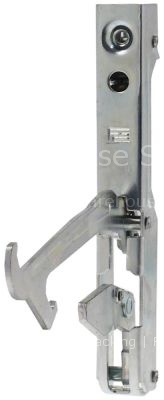 Oven hinge mounting distance 142mm lever length 117mm 7 spring t