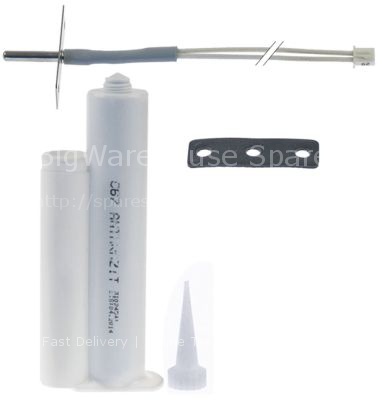Temperature probe kit NTC cable glass fibre probe -40 up to +125