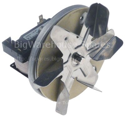 Hot air fan 230V 50Hz L1 59mm L2 13mm L3 21mm L4 86mm fan wheel