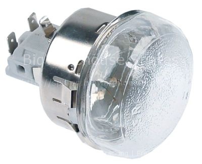 Oven lamp mounting ø 65,5mm 230V 40W socket E14 temp.-resist. 30