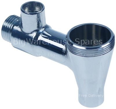 Tap body D 65mm W 35mm H 62mm thread M35x1.5 connection 1/2"
